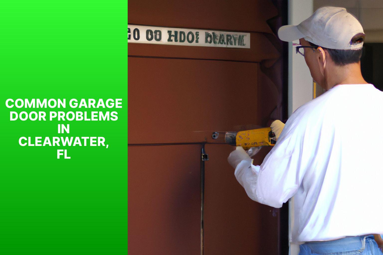 Common Garage Door Problems in Clearwater, FL - Garage Door Repair in Clearwater, FL 